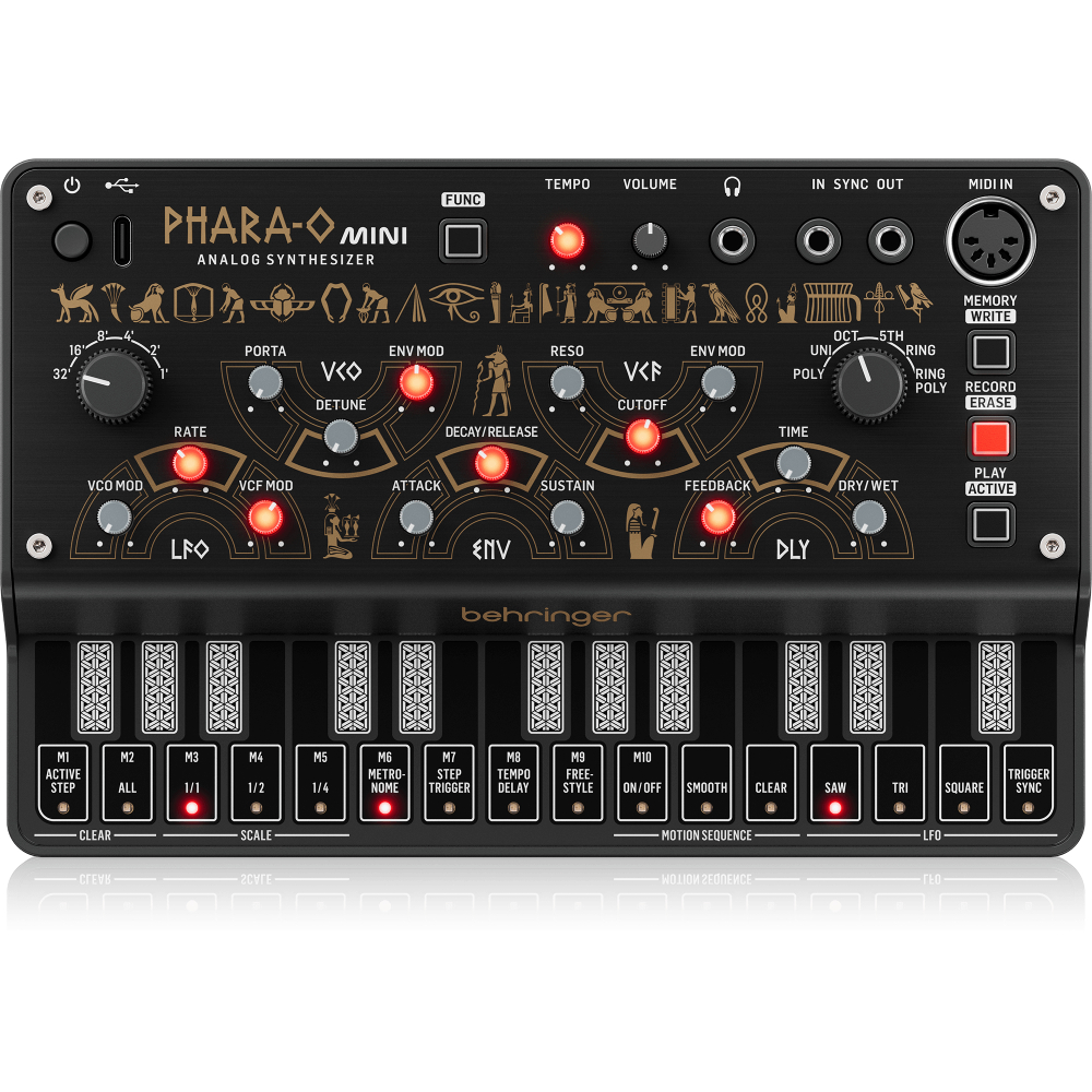 BEHRINGER PHARA-O MINI Analog Polifonik Synthesizer